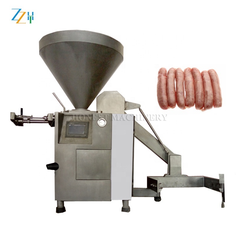 Commercial Automatic Sausage Twisting Knot Machine / Sausage Making Machine Production Line / Casing Machine For Sausage Maker