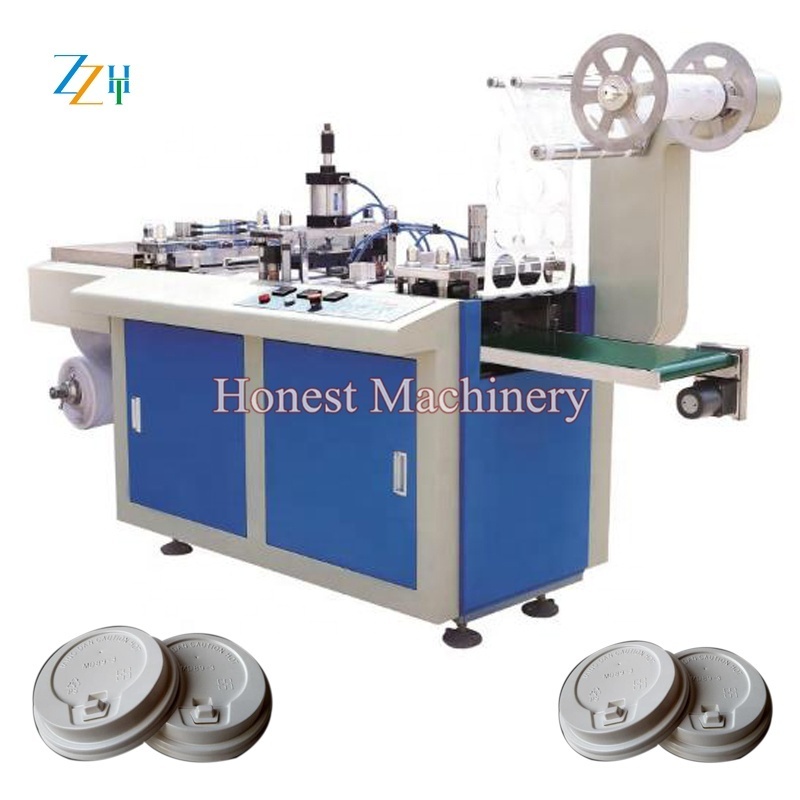 Automatic Plastic Cup Lid Forming Machine / Paper Cup Lid Machine / Coffee Cup Lid Machine