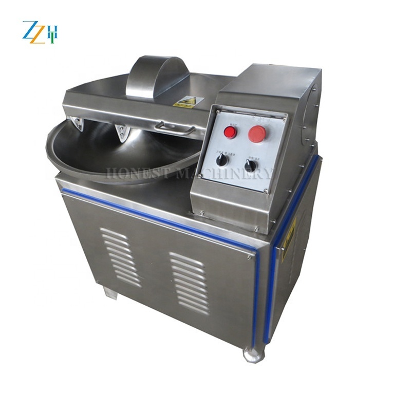 Easy Operation Meat Bowl Cutter / Meat Chopper Machine / Commercial Vegetable Chopper