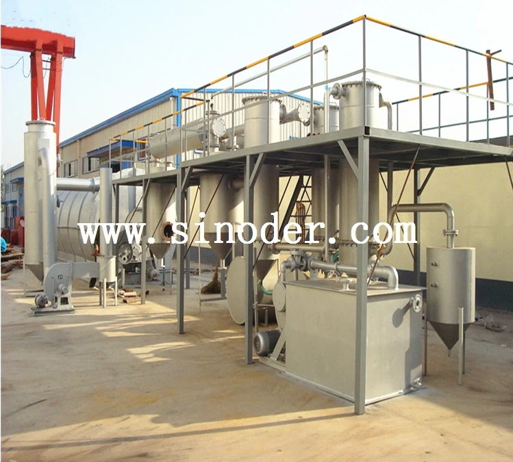 China Manufacturer Waste Plastic/Rubber/Tyre To Fuel Oil Pyrolysis Plant