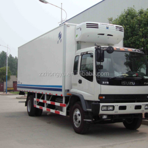 Dongfeng 170hp 8ton refrigerator van truck used for sale