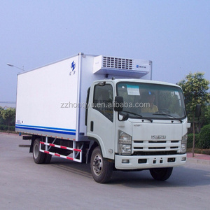 4-5 Tons Refrigerated Truck For Fresh Meat Fish /Cooling Van Truck