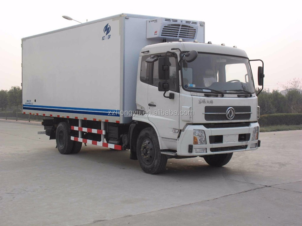 4-5 Tons Refrigerated Truck For Fresh Meat Fish /Cooling Van Truck