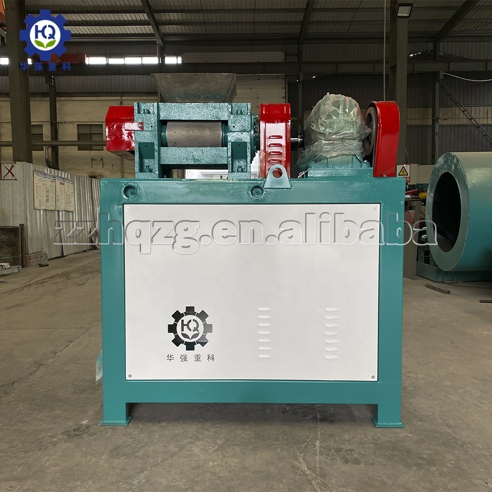 dry MOP / SOP fertilizer pellets making machine double roller press granulator