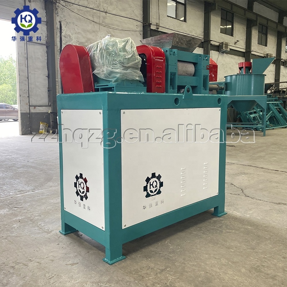 dry MOP / SOP fertilizer pellets making machine double roller press granulator