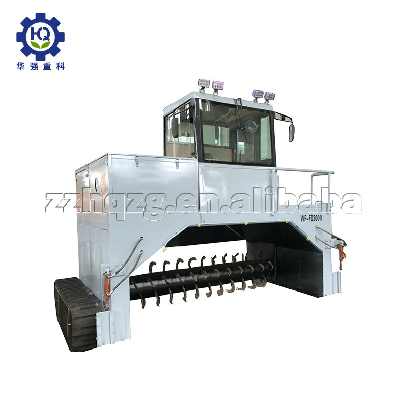 high efficiency compost mixer turner/compost turning machine price/manure fertilizer turner