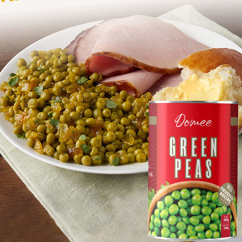 Hot Sale Good Quality Canned Food Canned Vegetable 400/800G Canned Green Peas