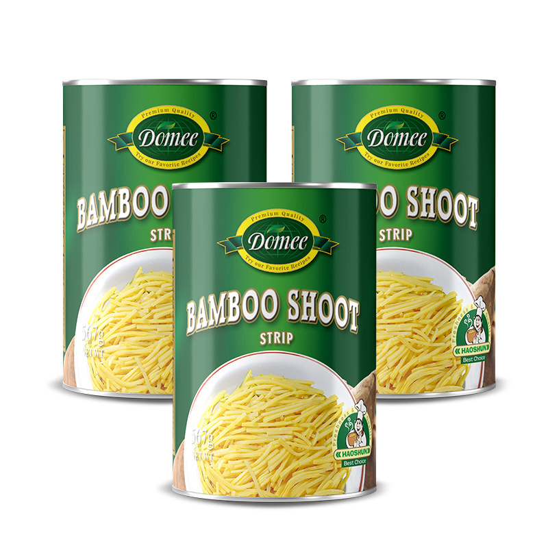 Hot Sale Canned Food Fresh Bamboo Canned Vegetable Canned Bamboo Shoot Strips