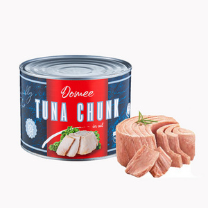 Wholesale Tuna Canned Fish Canned Seafood Fresh Canned Tuna Chunk in Brine