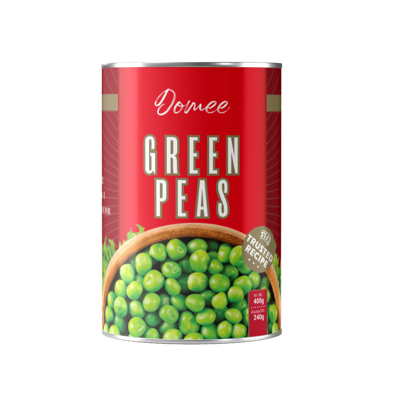 Hot Sale Good Quality Canned Food Canned Vegetable 400/800G Canned Green Peas