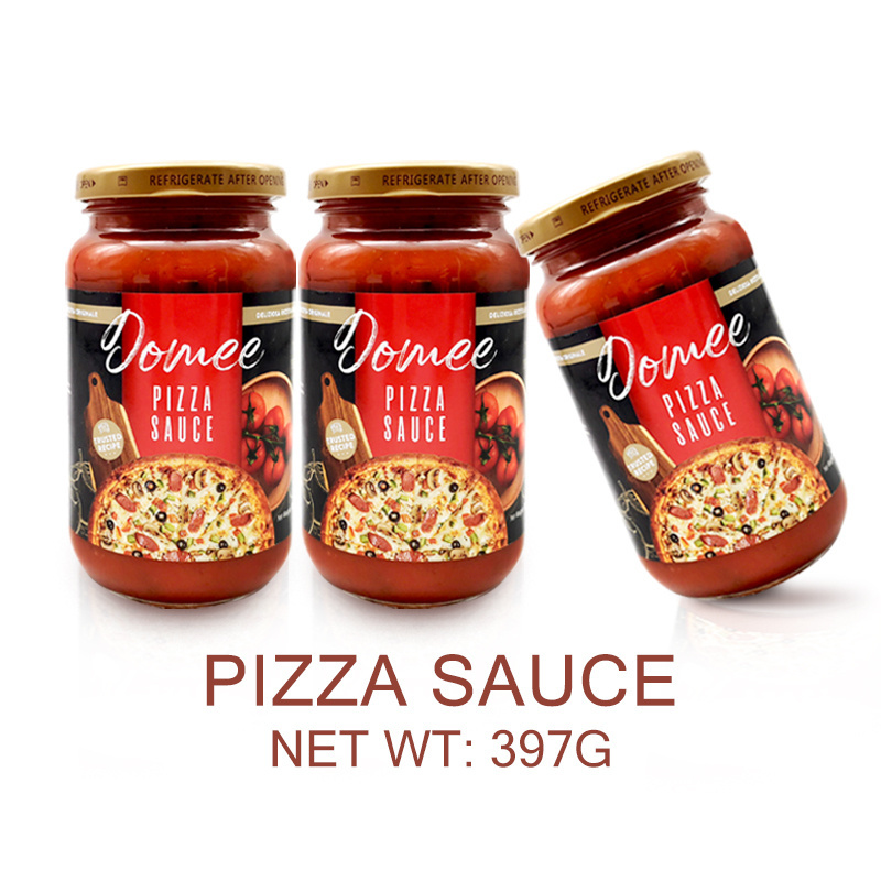 High Quality Supplies Canned Sauce Tomato Ketchup Pizza Sauce Wholesale In Glass Jars