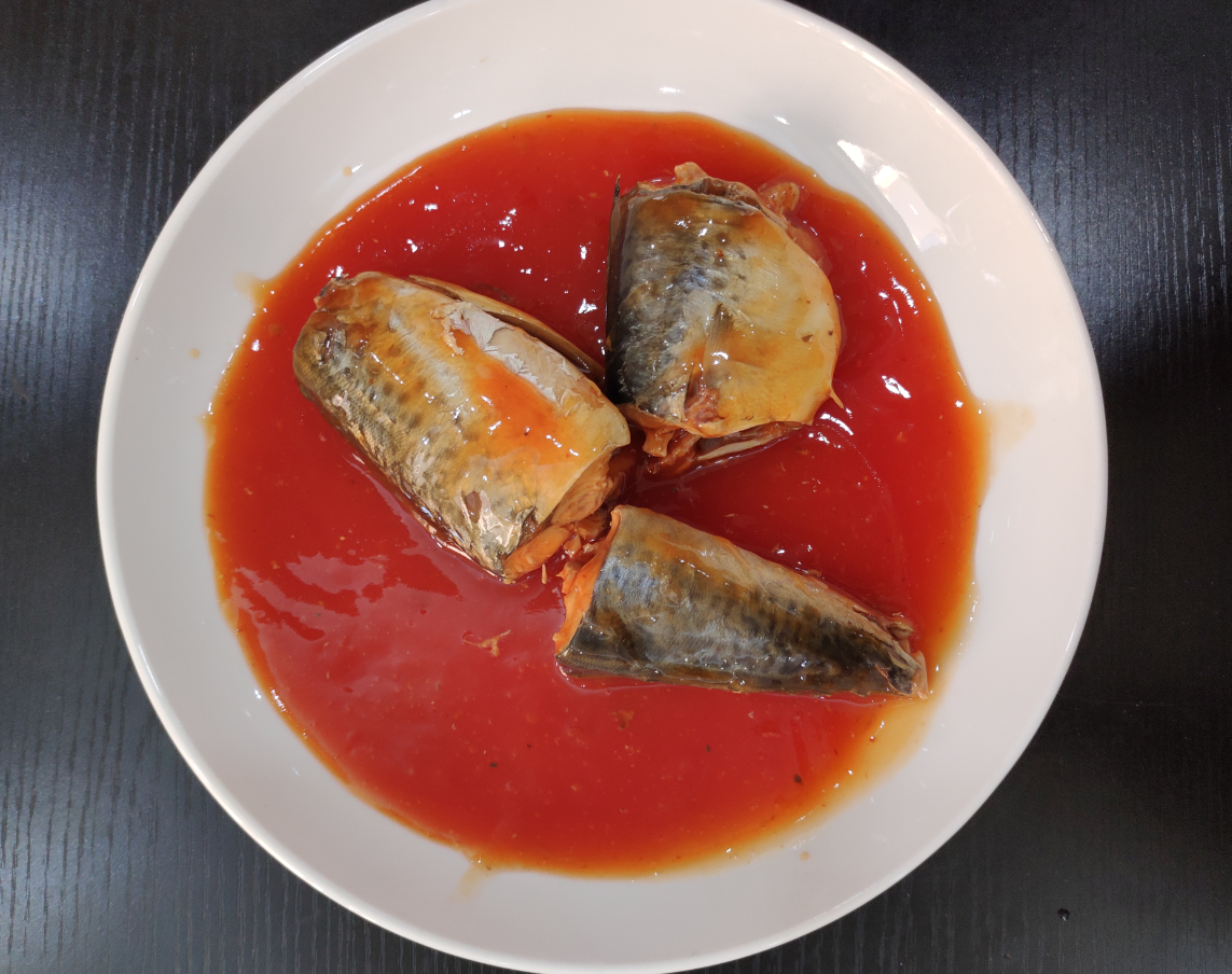 Jack Mackerel In Tomato Sauce Canned Fish 425gram HALAL Fish Canned