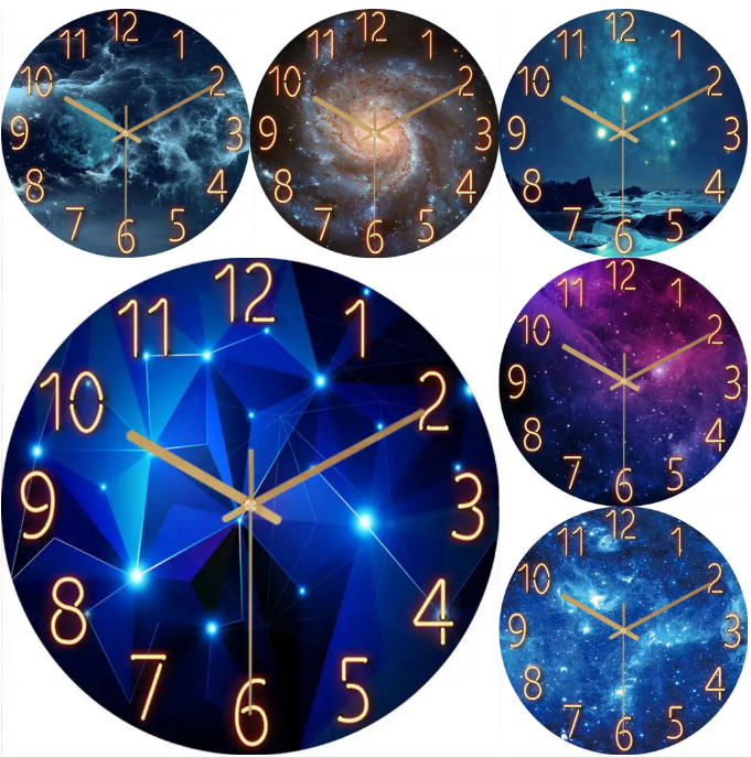 European Custom Modern Living Room Clocks Modern Home Decoration Wall Clocks