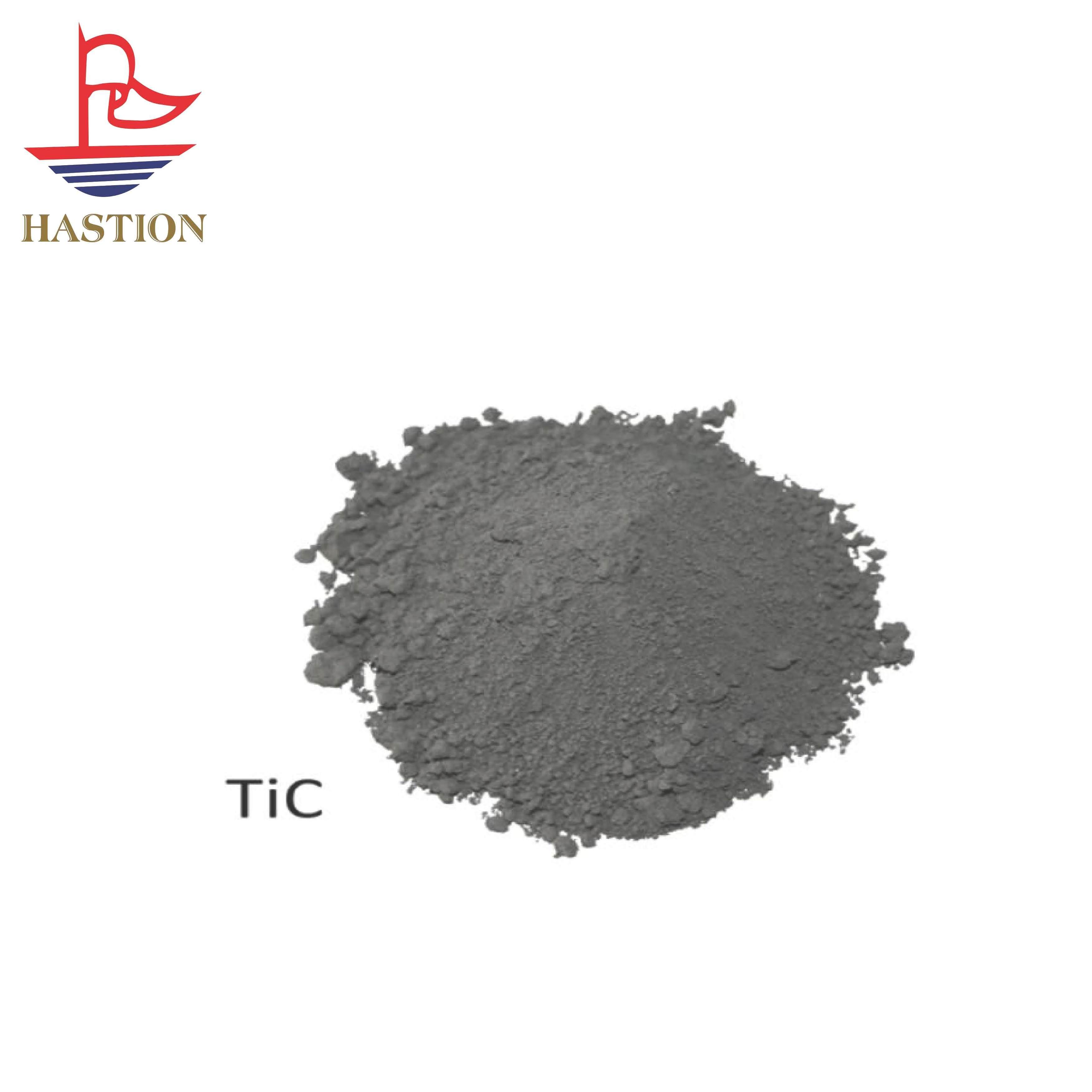 Zhuzhou hot sale TiC powder high purity quality factory direct selling titanium carbide powder