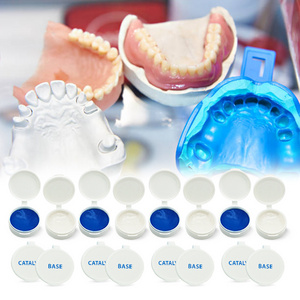 Best Teeth Gold Teeth Molding Grillz Mouth Mould Putty Kits Trays Dental Consumables Material Impression Putty Silicone