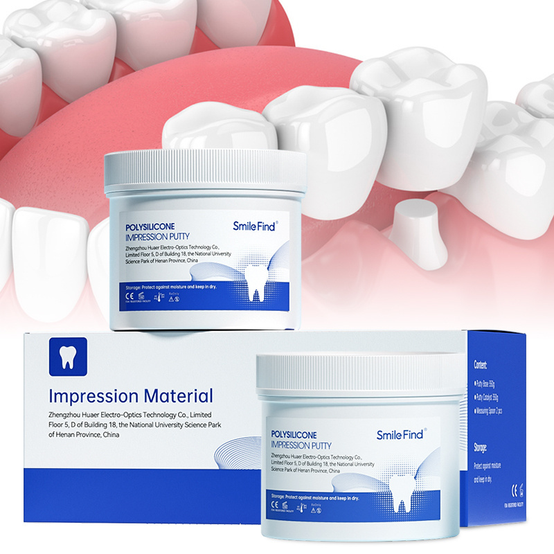 Ceramic Dental Crown Customized Barrel Package 350G Making Dentures Dental Trays VPS Impression Material Putty Teeth Molding Kit