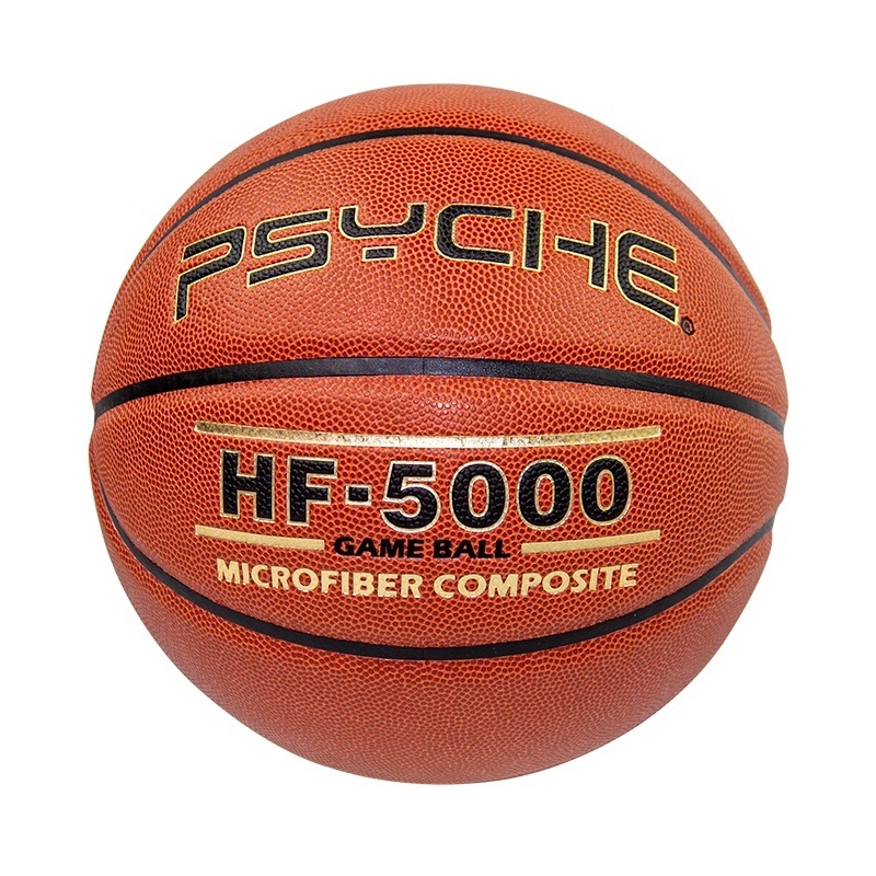 PSYCHE Factory Supplier bulk basketball Official Size 7 Microfiber Basketball