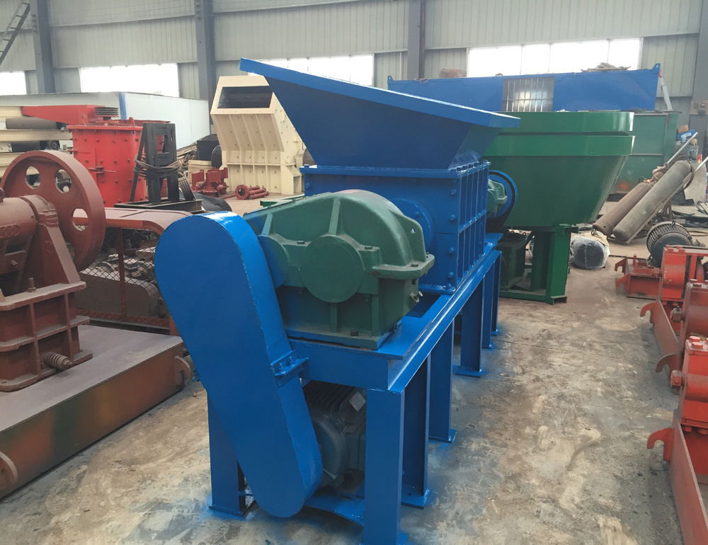 Wood board Double shaft shredder ,small metal shredder machine,garbage waste shredder