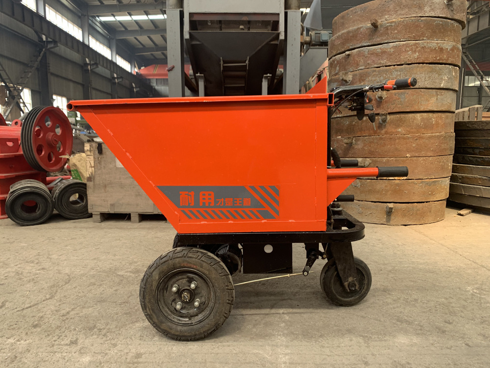 electric mini dumper 500kg self loading battery powered carrier wheelbarrow construction carts