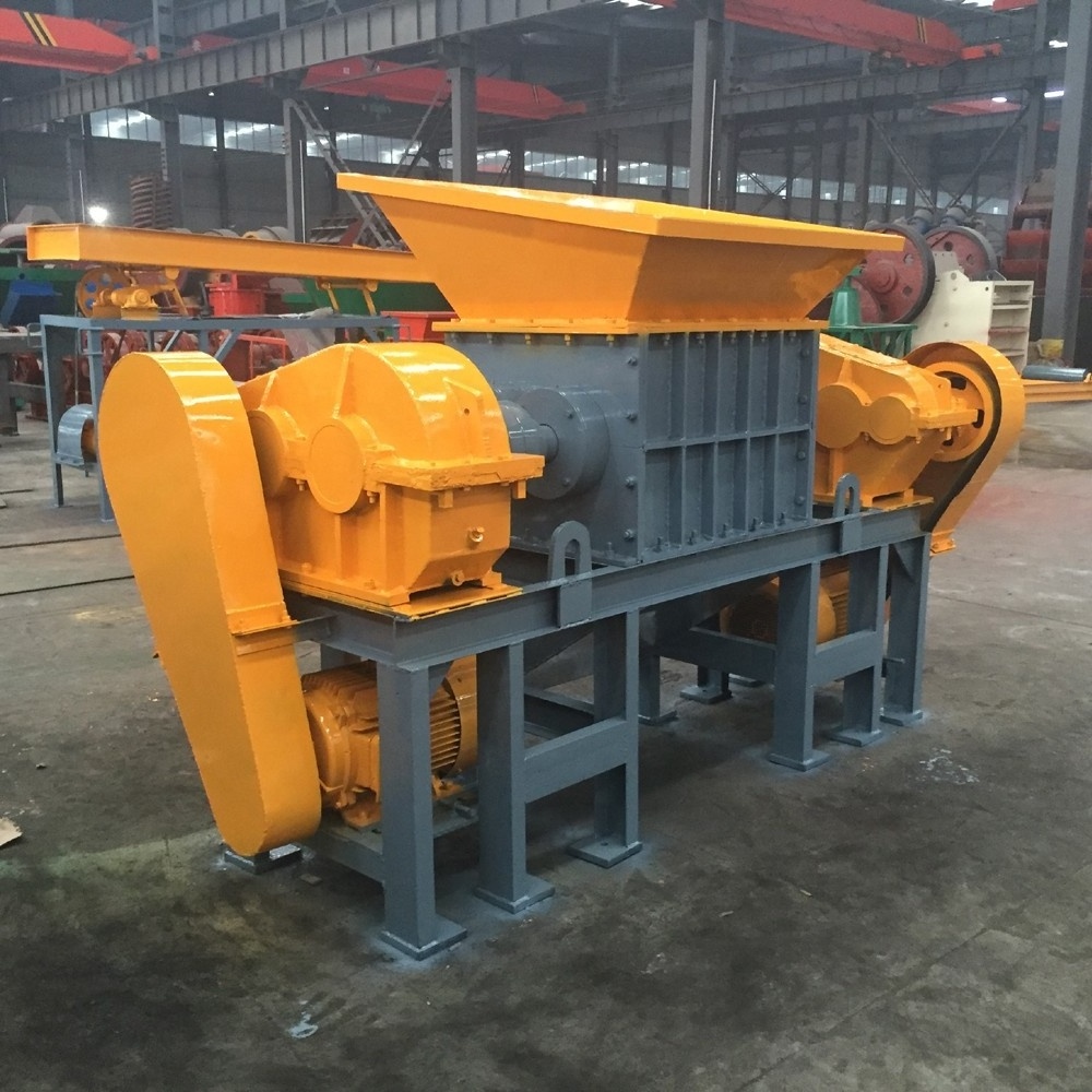 old used tire recycling shredding machine scrap metal shredder plastic shredder for sale