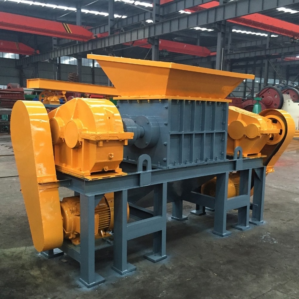 old used tire recycling shredding machine scrap metal shredder plastic shredder for sale