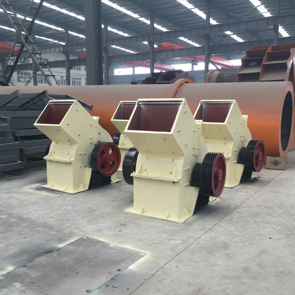 Laboratory rock crusher soil grinder, portable diesel hammer crusher with conveyor,hammer crusher pcz model