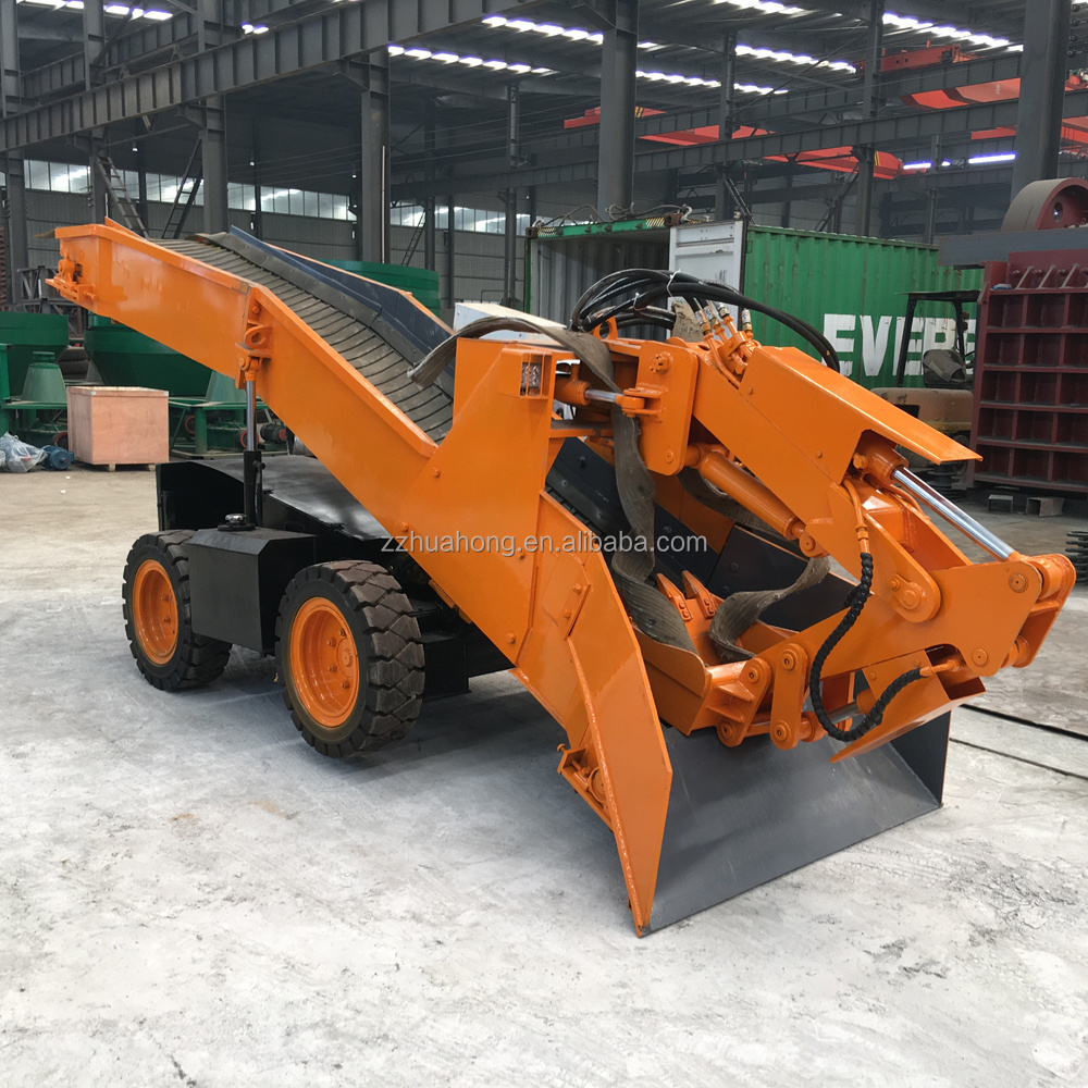 Mini excavator,small tunnel digging machine,mucking rock loader