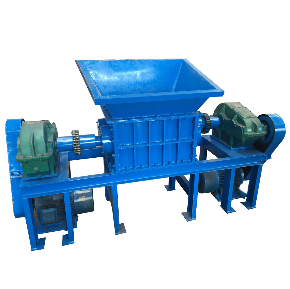 Wood board Double shaft shredder ,small metal shredder machine,garbage waste shredder