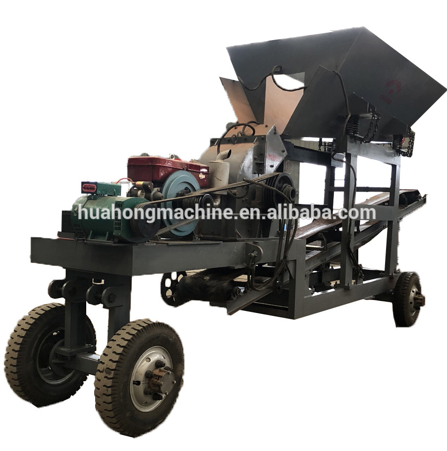 mobile sand making machine capacity 20 t/h hammer crusher plant