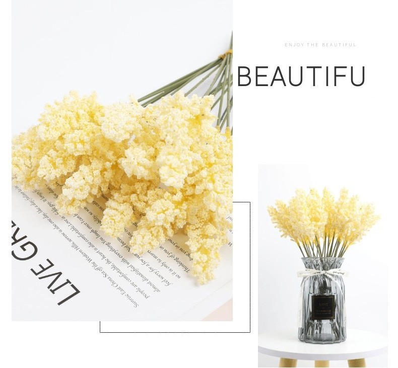 flower wheat bouquet plastic flower home props wedding decoration handmade flower product wholesale