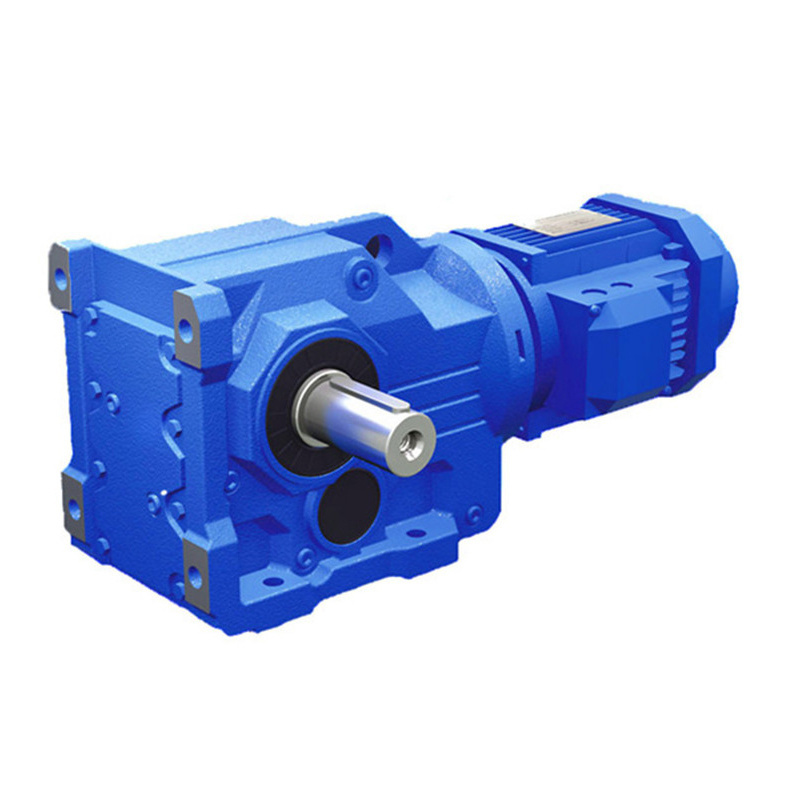 Parallel shaft helical bevel gear motors F/K/S/R series gear reducer price