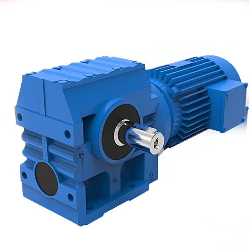 Parallel shaft helical bevel gear motors F/K/S/R series gear reducer price