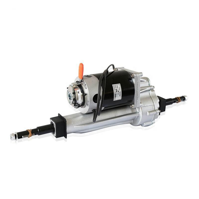 1000w Golf cart drive axle 24V DC transaxle with customized length and shaft high load 500kg