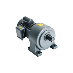 High quality 0.1kw~3.7kw small reducer gearbox motor with mounting foot 1/2HP single phrase 220v ac motor