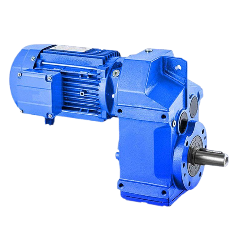 IEC Standard Flange R Series Inline Gear Unit Gearbox Flange Mounted Helical Gear Reducer Replace The R Series Gearbox