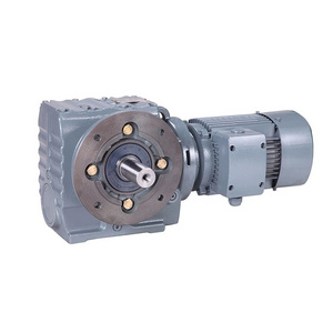 3-Phase Right Angle Helical/Worm Gear SA87 Speed Reducer Motor S Series Gearbox