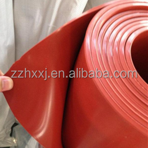 Laminate rubber sheet rolls silicone heat transfer