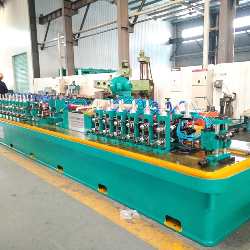 High Output Iron Cold ERW Pipe Mill Production Line for Straight Seam Carbon Steel Pipes