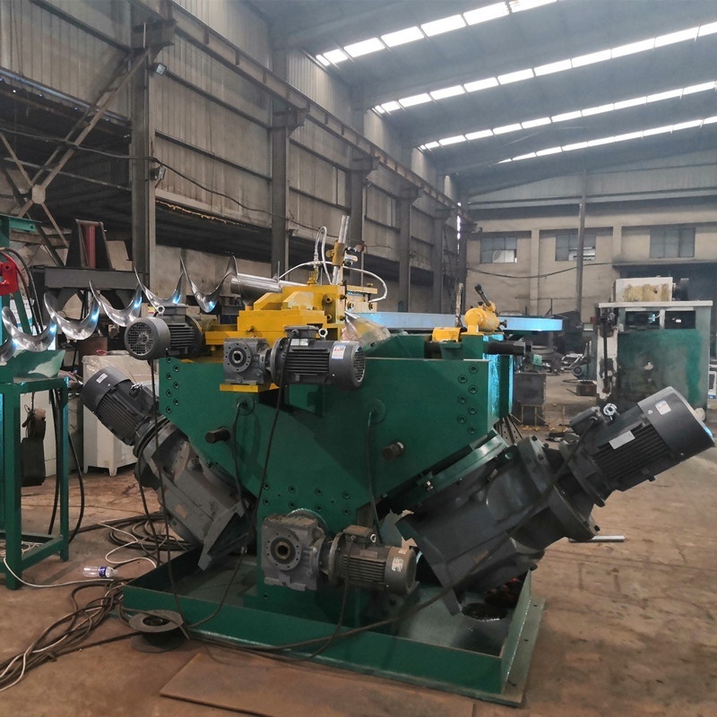 High quality continuous forming screw spiral auger flight making machine