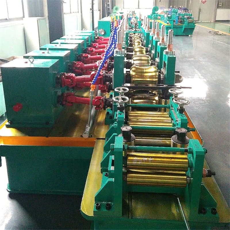 High Output Iron Cold ERW Pipe Mill Production Line for Straight Seam Carbon Steel Pipes