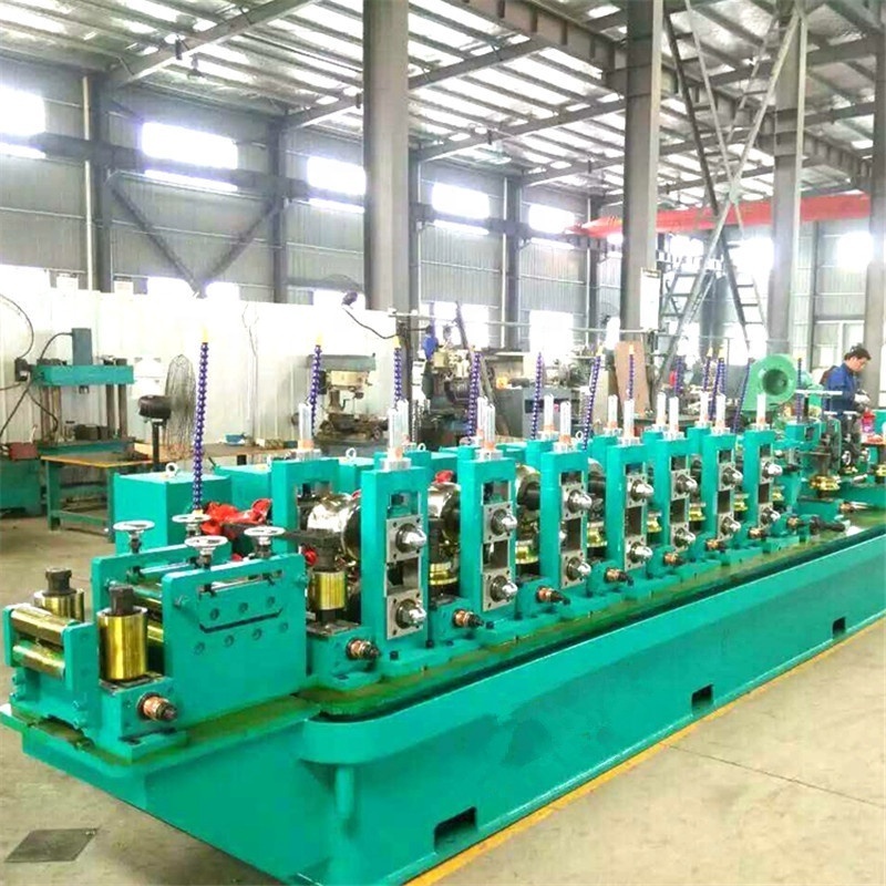 High Output Iron Cold ERW Pipe Mill Production Line for Straight Seam Carbon Steel Pipes