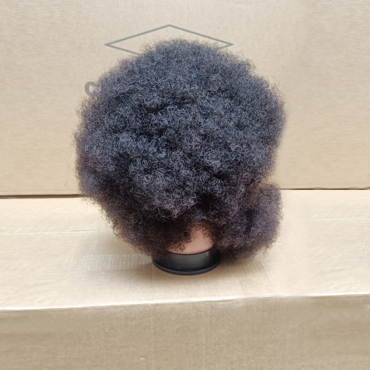 african american  male  practice mannequin head with human hair black  curly hair	practice mannequin head with human hair men