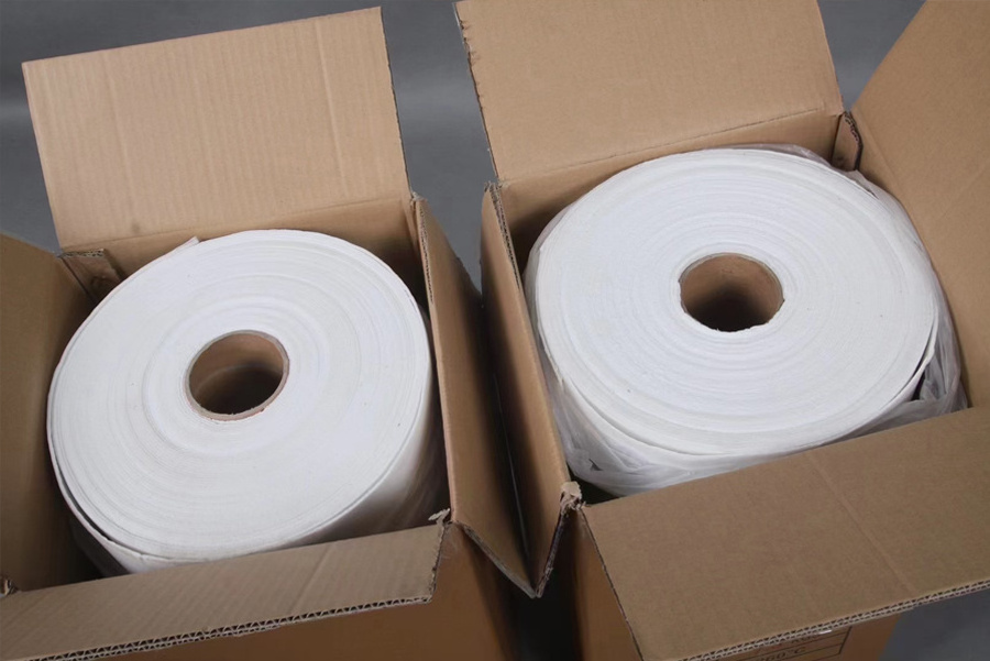 resistance to erosion heat resistance ceramic fiber paper tape with glue