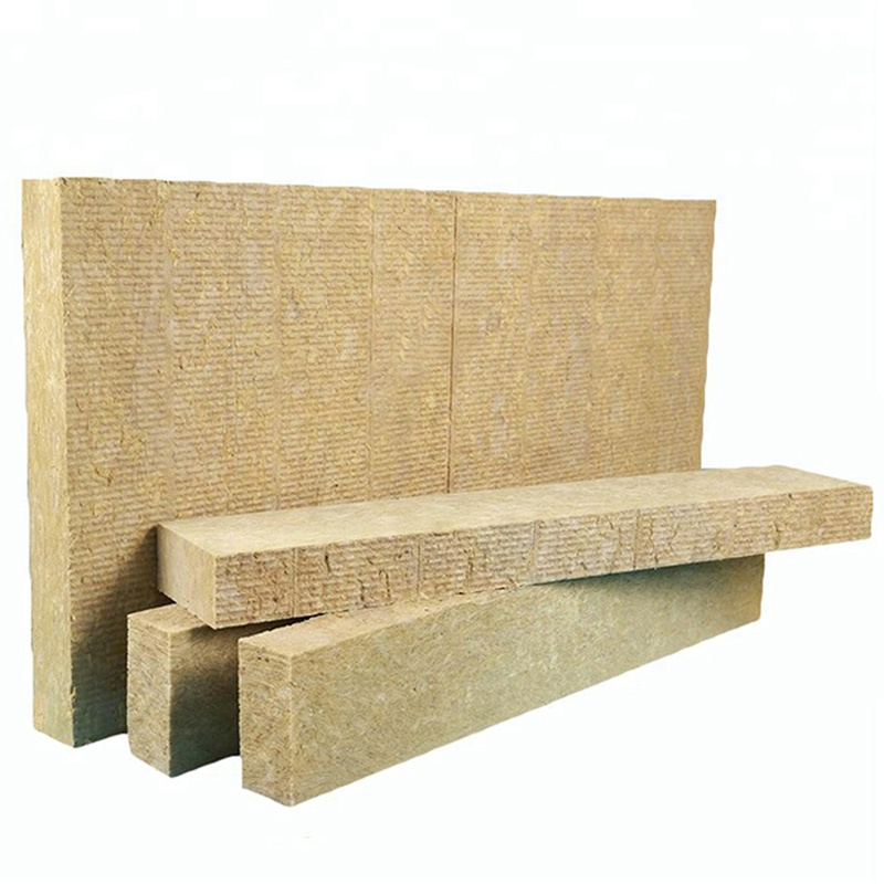 Different Size 1200*600*(50-150)Mm House Sound Insulation Materials Rock Wool Insulated Wall Panels