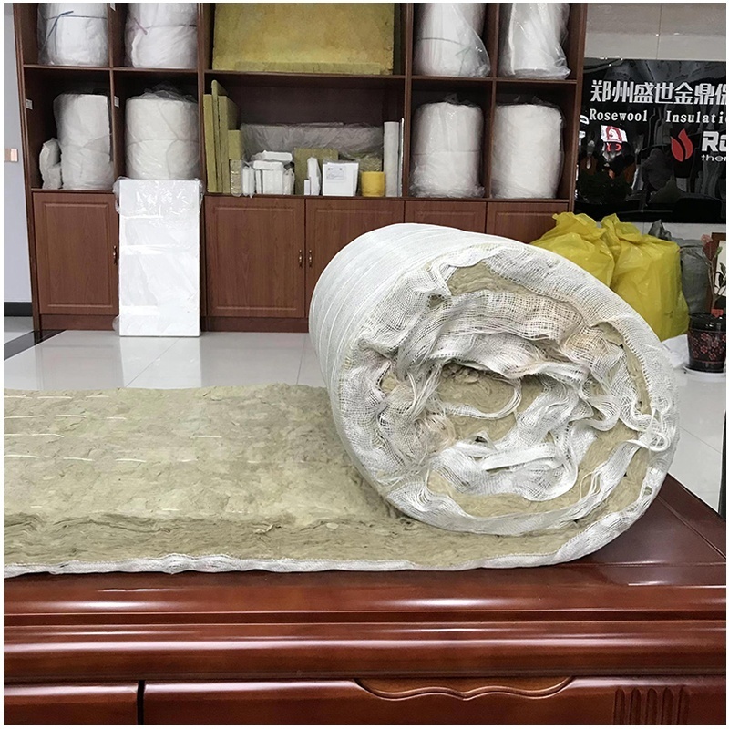 Sound Insulation Mineral rock wool Mat Heat Insulation Thermal Material rock wool Blanket