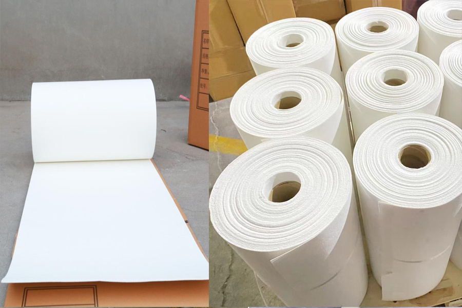 resistance to erosion heat resistance ceramic fiber paper tape with glue