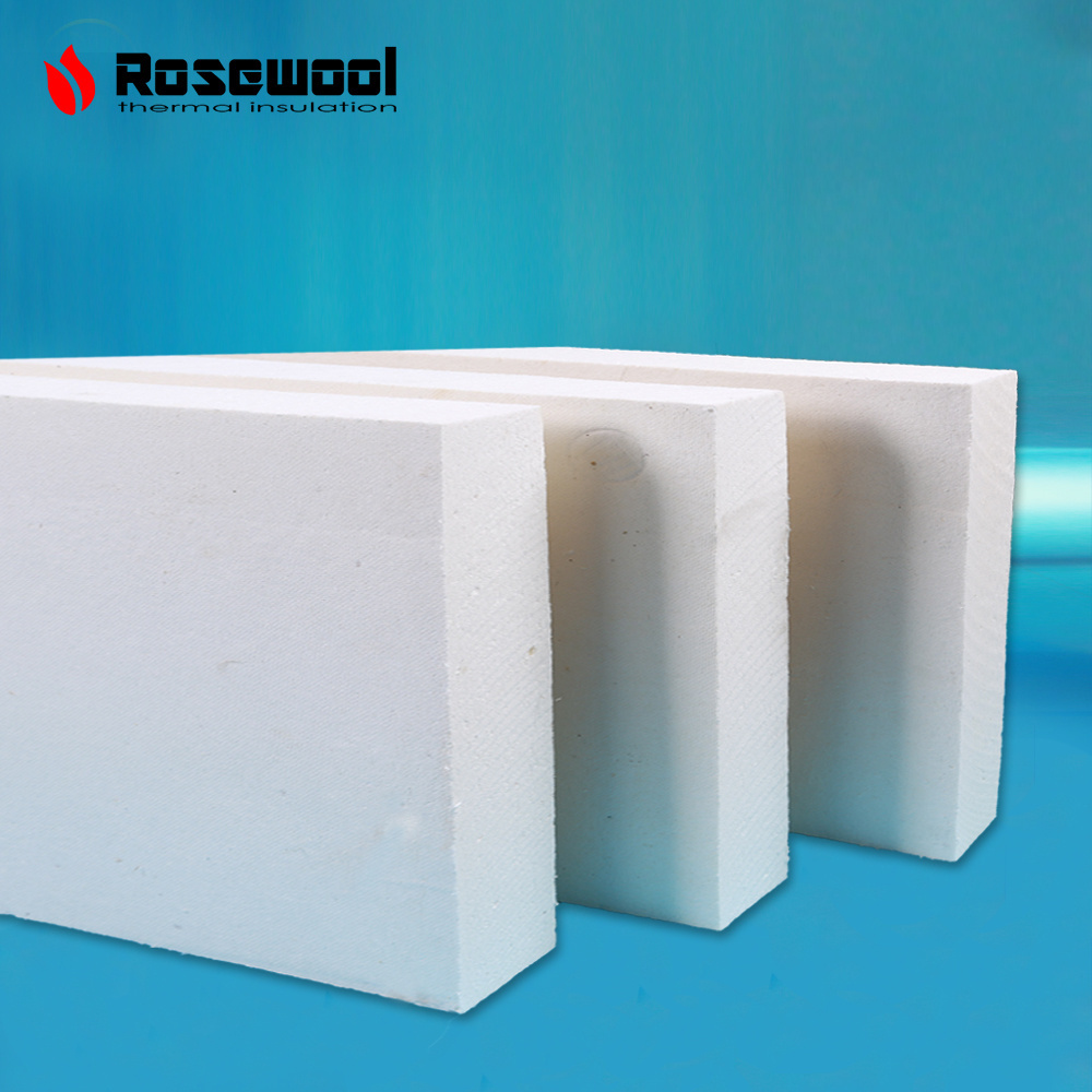 ROSOWOOL  High quality Ceramic Fiber Fireproof Insulation Board 1000 -1600C Ceramic Fiber Board