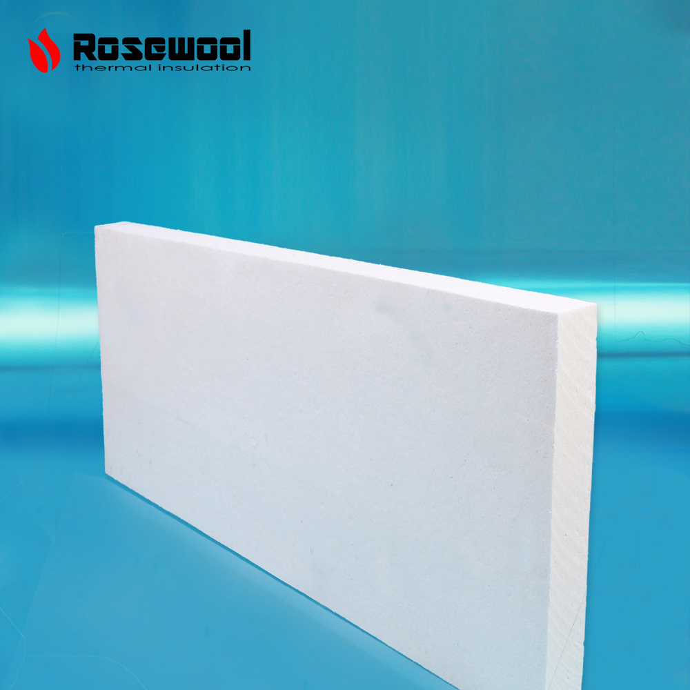 1260C 300kg/m3 ceramic fiber rigid Insulation board for wood stove