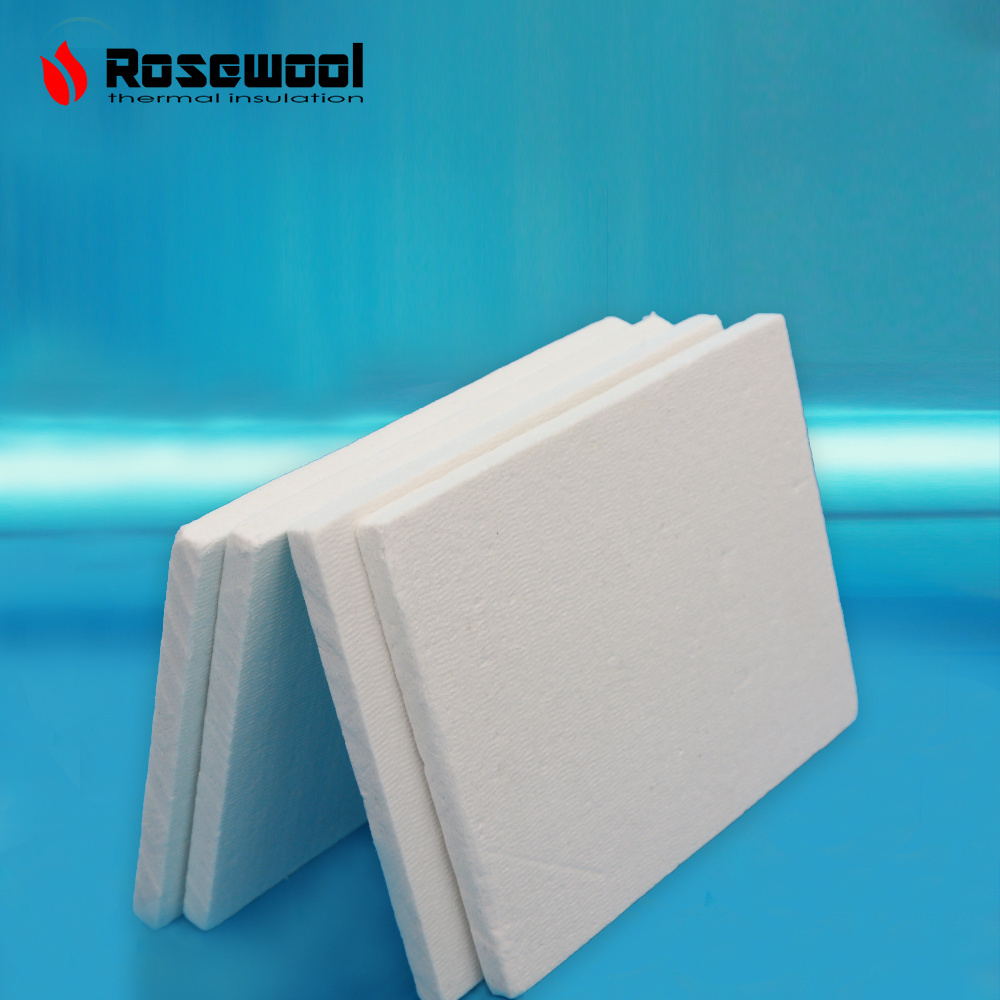 1260C 300kg/m3 ceramic fiber rigid Insulation board for wood stove