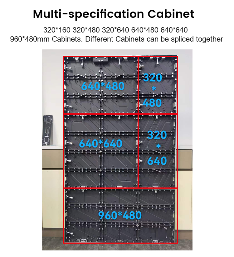 Factory Indoor  Led  display  Screen Panel P1.8 P2.5 HD led video wall indoor cinema led wall